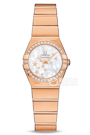 Omega Constellation 123.55.24.60.05.003 Quartz, 18K Red Gold, 24mm