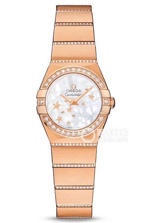 Omega Constellation 123.55.24.60.05.004 Quartz, 18K Red Gold, 24mm