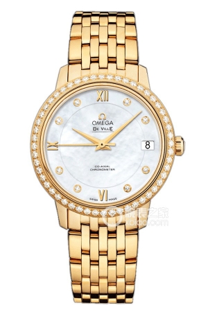 Omega De Ville 424.55.33.20.55.001 18k gold, 32.7mm