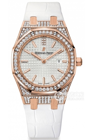 Audemars Piguet Royal Oak 67652OR.ZZ.D011CR.01 Quartz, 18k rose gold set with diamonds, 172 brilliant-cut diamonds, approximately 1.33mm