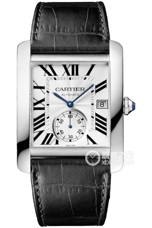 Cartier Tank W5330003 Automatic machinery, stainless steel, 34.3 x 44.0 mm