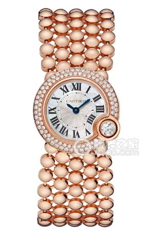 Cartier Ballon Bleu test 111 Rose gold with diamonds, 24mm