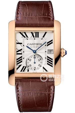 Cartier Tank W5330001 Automatic machinery, 18k rose gold, 34.30×44.00mm