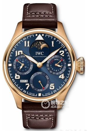 IWC Pilot's Watch IW502802 Manual mechanical movement, 18K rose gold, 46mm (discontinued)