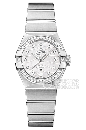 Omega Constellation 123.15.27.20.55.002 Automatic machinery, precision steel, 27mm