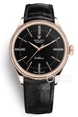 Rolex Cellini M50505-0009 Automatic mechanical finish, 18k rose gold, polished finish, 39mm