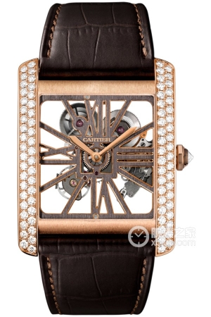 Cartier Tank HPI00715 Manual mechanical movement, 18k rose gold, 34.5 x 43.8mm