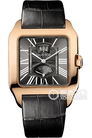 Cartier Santos W2020068 Manual mechanical movement, 18k rose gold, 38 x 47.4mm