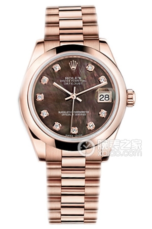 Rolex Women's Datejust 178245-83165 NG Automatic mechanical, 18k rose gold, 31mm