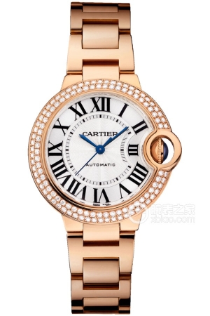Cartier Ballon Bleu WE902064 Automatic mechanical, 18k rose gold, 33mm