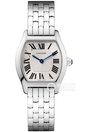 Cartier Tortoise W1556365 Manual mechanical, 18k white gold, 30 x 24mm