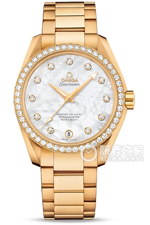 Omega Seamaster 231.55.39.21.55.002 Automatic machinery, 18k gold, 38.5mm