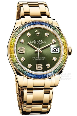 Rolex PEARLMASTER 86348SABLV-42748 Automatic machinery, 18k gold, 39mm