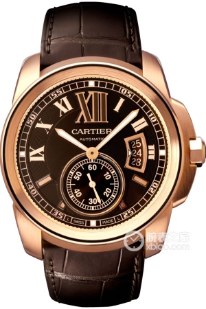 Cartier CALIBRE DE CARTIER W7100007 Automatic mechanical, 18k rose gold, 42mm