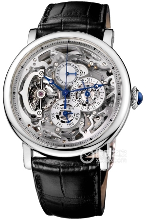 Cartier ROTON DE DE CARTIER W1580017 Manual mechanical movement, 950 platinum, 43.5mm