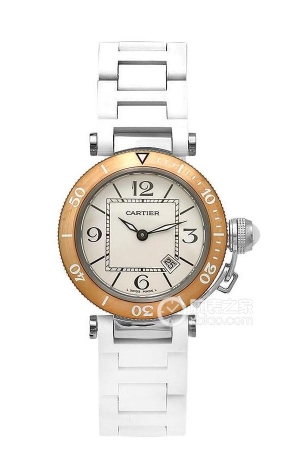 Cartier Pascal W3140001 Quartz, 18k rose gold, 33mm