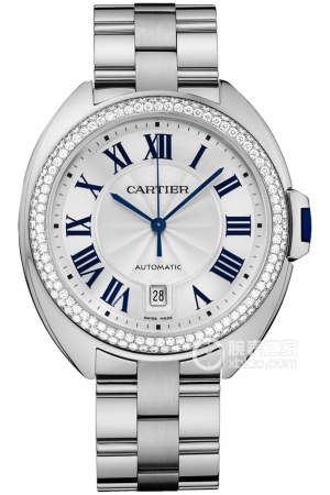Cartier key WJCL0008 Automatic machinery, 18k white gold, 40mm
