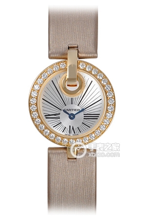 Cartier CAPTIVE DE CARTIERWG600006 Quartz, 18k rose gold set with diamonds, 27mm