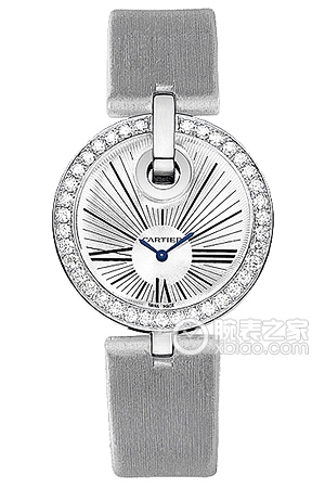 Cartier CAPTIVE DE CARTIERWG600012 Quartz, 18k white gold set with diamonds, 35mm