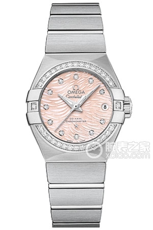 Omega Constellation 123.15.27.20.57.002 Automatic machinery, precision steel, 27mm