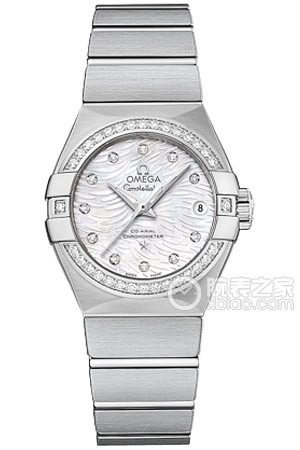 Omega Constellation 123.15.27.20.55.003 Automatic machinery, precision steel, 27mm