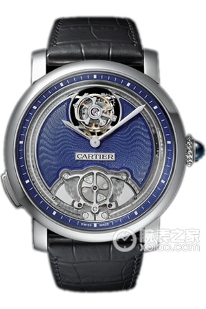 Cartier Rotonde de Cartier Floating Tourbillon Minute Repeater Manual mechanical, titanium, 45mm