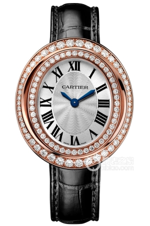 Cartier HYPNOSEWJHY0006 Quartz, 18k rose gold set with diamonds, 37.8 x 33.3mm