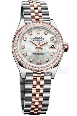 Rolex Women's Datejust M279381RBR-0013 Automatic machinery, stainless steel, 28mm
