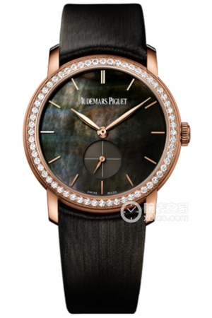 Audemars Piguet Jules Audemars 77240OR.ZZ.A809CR.01 Manual winding, 18k rose gold, diamond-set bezel, 33mm