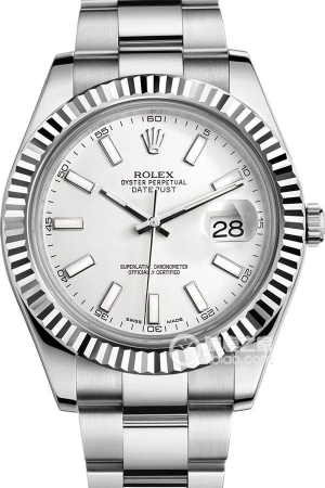 Rolex Datejust 116334-0010 Silver Dial Automatic mechanical, 18k white gold, 41mm