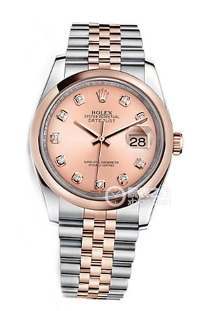Rolex Datejust 116201-63601 Pink Dial Automatic mechanical, 18k rose gold, 36mm