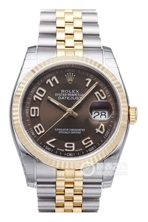 Rolex Datejust 116233 Brown Dial Commemorative Bracelet Automatic machinery, stainless steel, 36mm