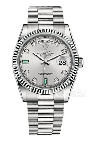 Rolex Day-Date 118239-0269 Automatic mechanical, 18k white gold, 36mm