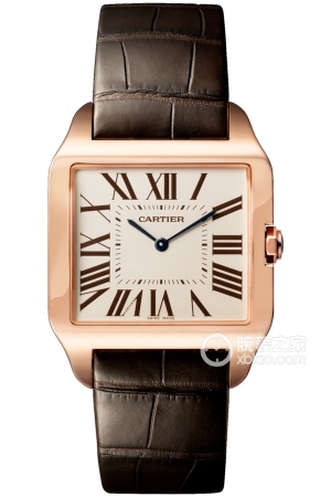 Cartier Santos W2006951 Manual mechanical movement, 18k rose gold, 44.6*34.6mm