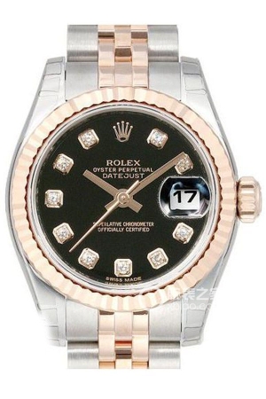 Rolex Lady Datejust 179171 Black Dial Automatic mechanical, 18k rose gold, 26mm