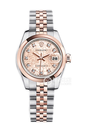 Rolex Lady Datejust 179161 Pink Commemorative Dial Automatic machinery, stainless steel, 26mm