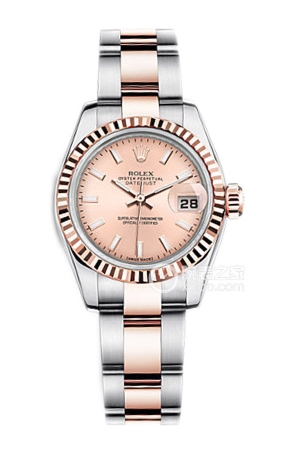 Rolex Lady-Datejust 179171 Pink Dial Oyster Bracelet Automatic mechanical, 18k rose gold, 26mm