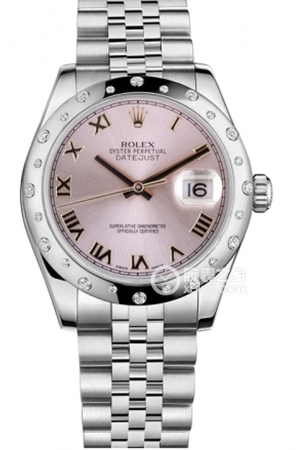 Rolex Datejust 178344-63160 Pink Dial Automatic mechanical, 18k white gold, 31mm