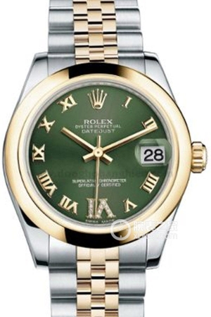 Rolex Lady-Datejust 178243 Green Dial Automatic machinery, stainless steel, 31mm
