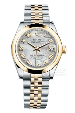 Rolex Women's Datejust 178243 White Mother-of-Pearl Automatic machinery, stainless steel, 31mm