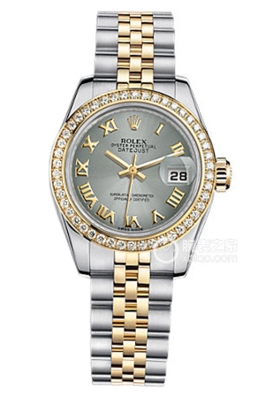 Rolex Lady Datejust 179383 Grey Dial Automatic machinery, stainless steel, 26mm
