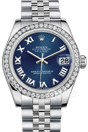 Rolex Datejust m178384-0038 Automatic machinery, precision steel, 31mm