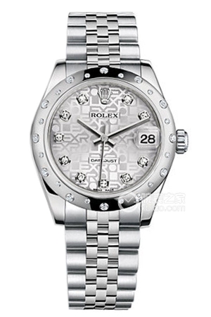 Rolex Datejust m178344-0059 J Silver Commemorative Dial Automatic mechanical, 18k white gold, 31mm