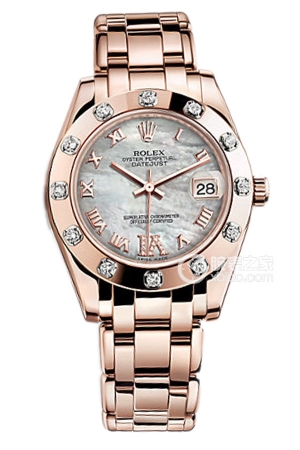 Rolex PEARLMASTER m81315-0002 Automatic mechanical, 18k rose gold, 34mm
