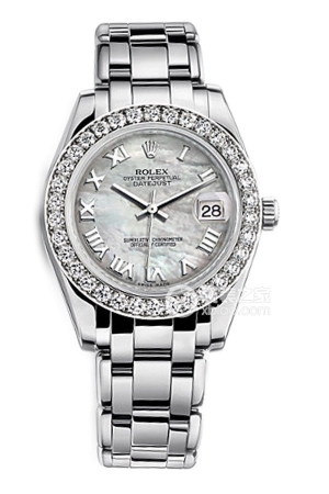Rolex Pearlmaster 81299 - Mother-of-Pearl Dial Automatic mechanical, 18k white gold, 34mm