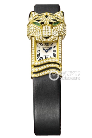 Cartier Panther WG500131 Quartz, 18k gold set with diamonds, 36.65mm