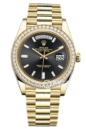 Rolex Day-Date Model M228348RBR-0001 Automatic machinery, 18k gold, 40mm