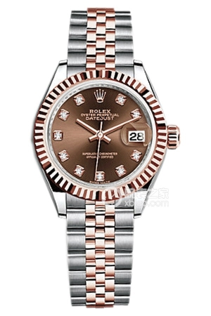Rolex Women's Datejust M279171-0011 Automatic machinery, stainless steel, 28mm
