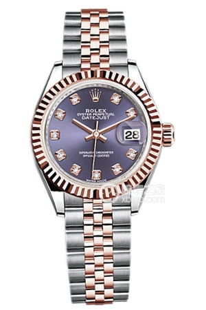 Rolex Women's Datejust M279171-0015 Automatic machinery, stainless steel, 28mm