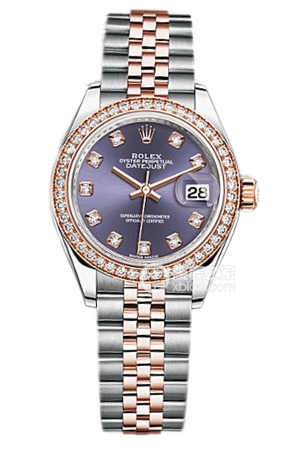 Rolex Women's Datejust M279381RBR-0015 Automatic machinery, stainless steel, 28mm